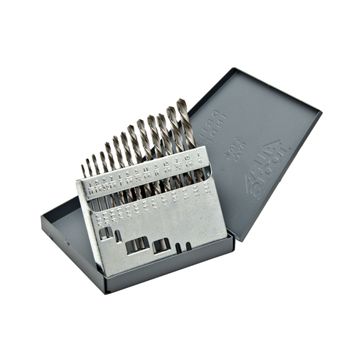 13 PC COBALT LEFT HAND JOB DRILL SET