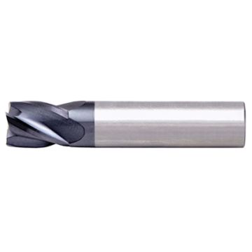 3/4 4FL SE CC ALTIN CARB STUB END MILL
