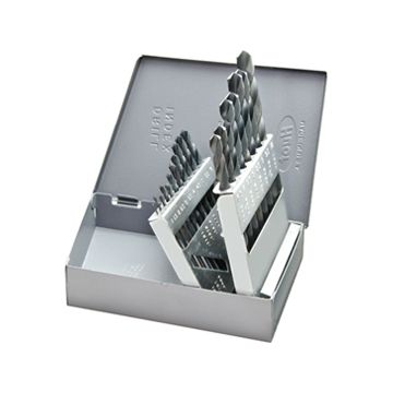 19 PC COBALT METRIC JOBBER DRILL SET