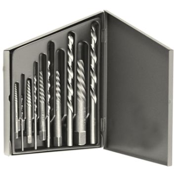 10 PC SCREW EXTR/L.H. DRILL SET