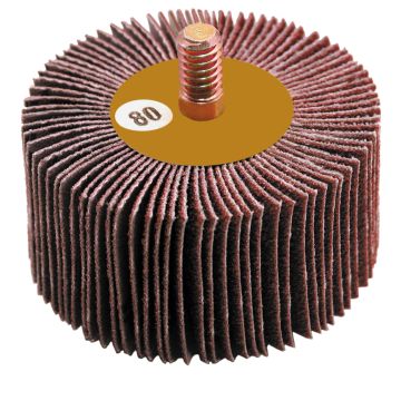 3 X 2 X 40 GRIT AL.OX FLAP WHEEL