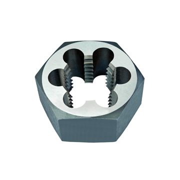 1/8-27 CARBON STEEL HEX DIE NPT 1 AF CRD