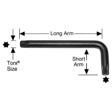 T50 LONG ARM TORX-L KEY