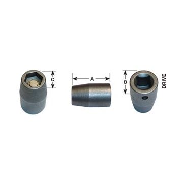 5MM NON-MAG. 1/4 SQ.DRV.SOCKET