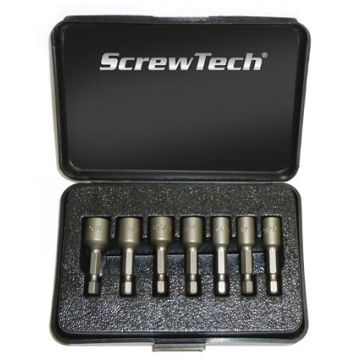 7 PC NON MAG NUT DRIVER SET 1-3/4" OAL
