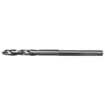1/4"HSS PILOT DRILL W/3 FLATS CD
