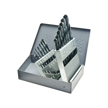 15PC HSS 3/8"SH ALFA USA JOB DRILL SET