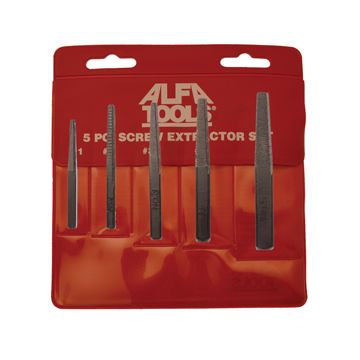 6 PC #1-6 STRAIGHT FLUTE SCREW EX SET