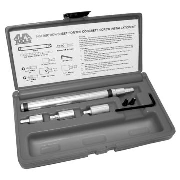 TAPCON CONCRETE SCREW INSTLN KIT