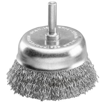 4" x 1/4" COARSE WIRE WHEEL